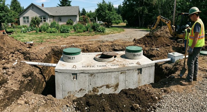Septic Field Installation in Austin, TX