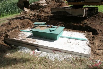 Excavation for Septic Tanks